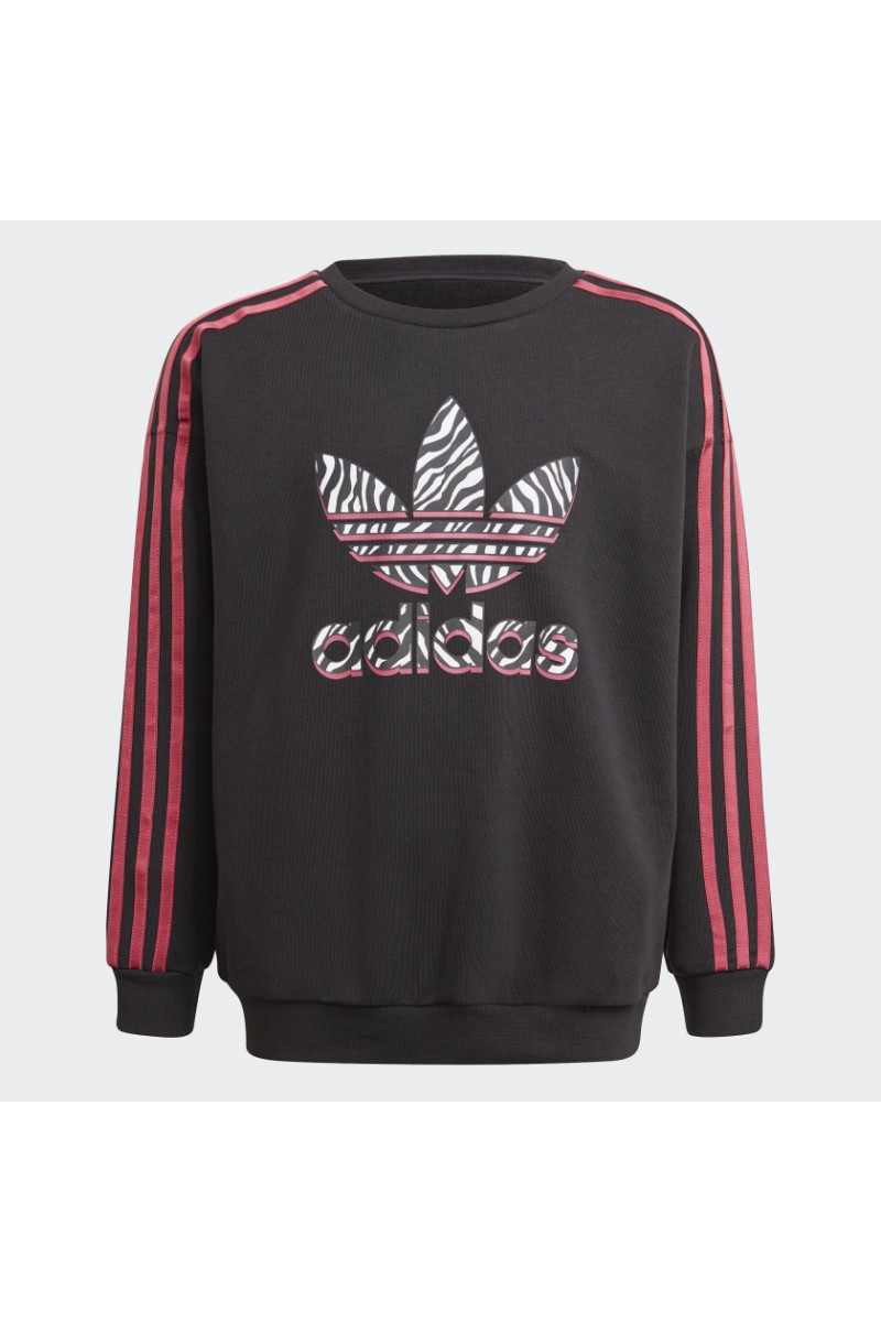 POLERÓN ADIDAS NIÑA CREW NEGRO POLERÓN ADIDAS NIÑA CREW NEGRO