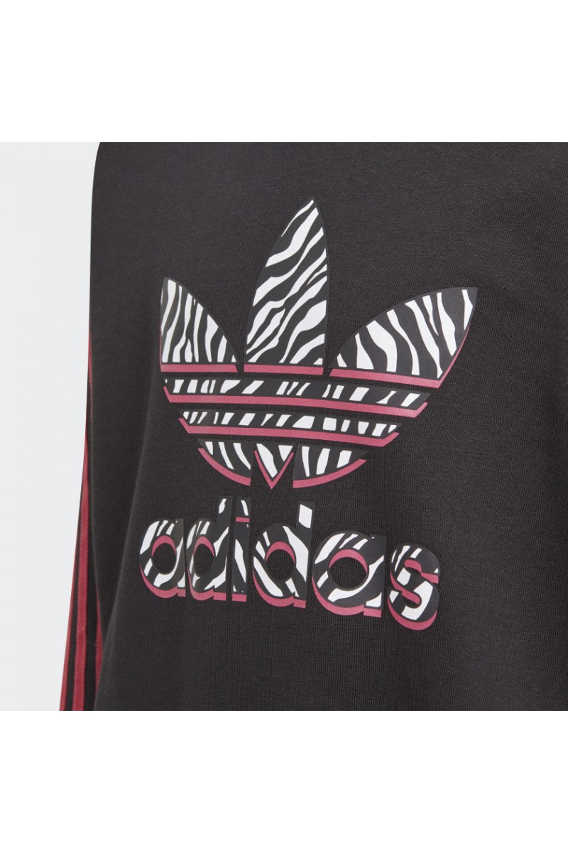 POLERÓN ADIDAS NIÑA CREW NEGRO POLERÓN ADIDAS NIÑA CREW NEGRO