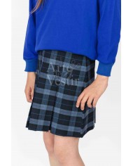 POLERA UNISEX PIQ AZULINO SANTIAGO BUERAS