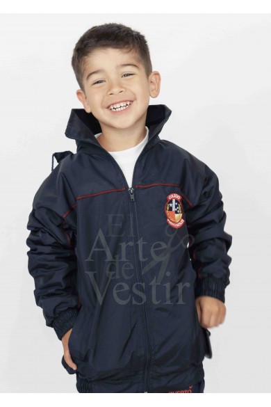 PARKA UNISEX AZUL PUERTO NATALES