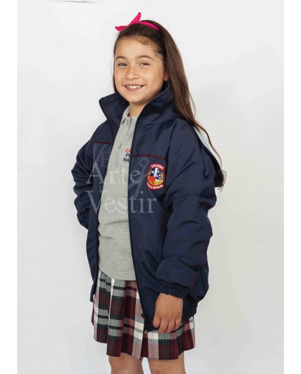 PARKA UNISEX AZUL PUERTO NATALES