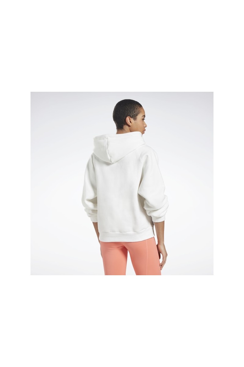 POLERÓN REEBOK MUJER MYT HANNAH HOODY BLANCO POLERÓN REEBOK MUJER MYT HANNAH HOODY BLANCO