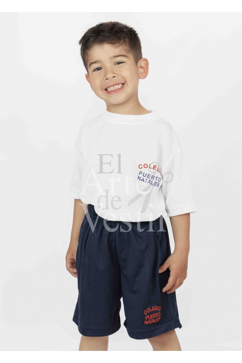 POLERA BLANCO UNISEX POLO MC PUERTO NATALES