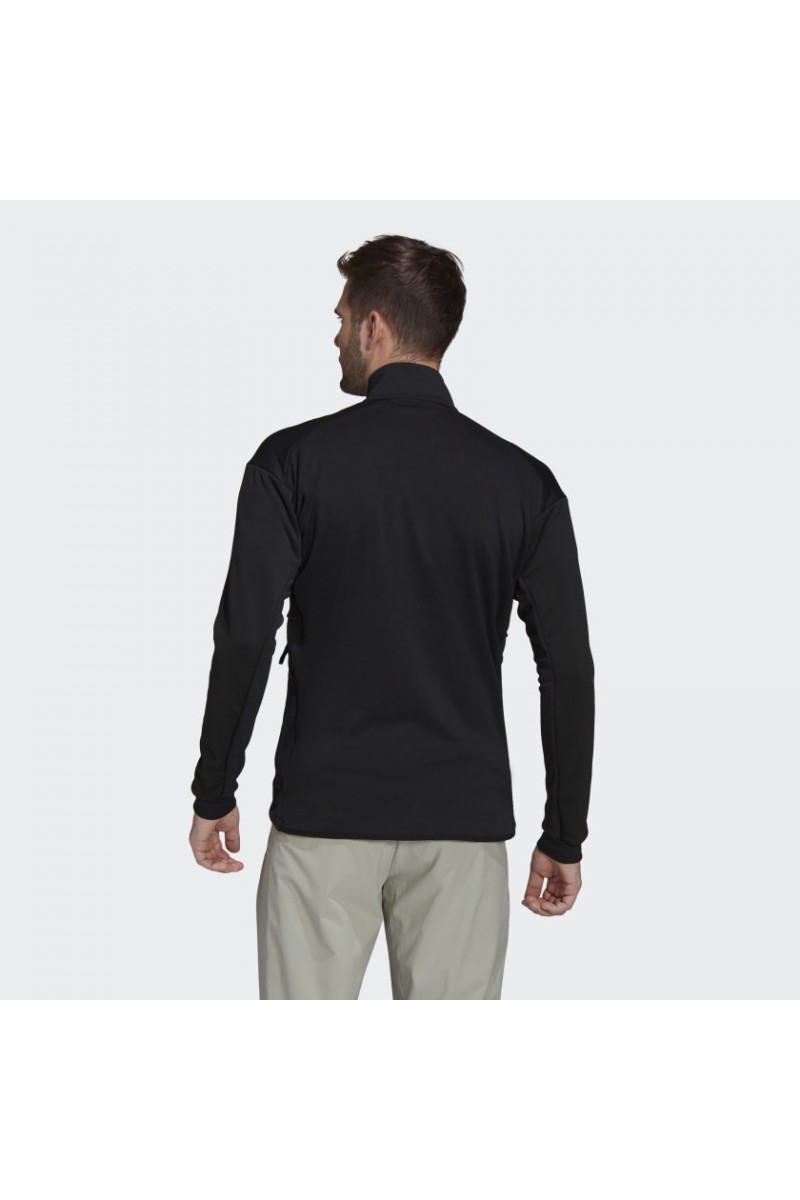 CHAQUETA ADIDAS TERREX TECH FELPA NEGRO HOMBRE