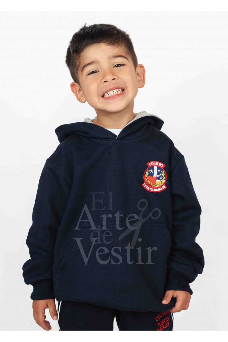 POLERON AZUL UNISEX PUERTO NATALES