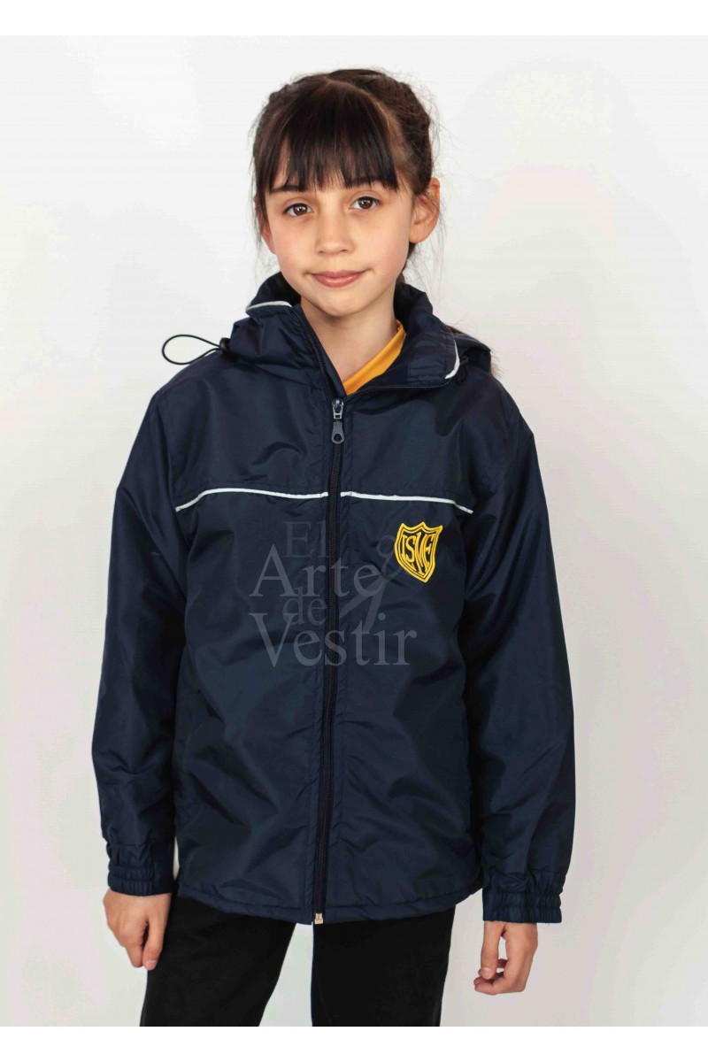 PARKA MUJER AZUL MONSEÑOR FAGNANO PUERTO NATALES