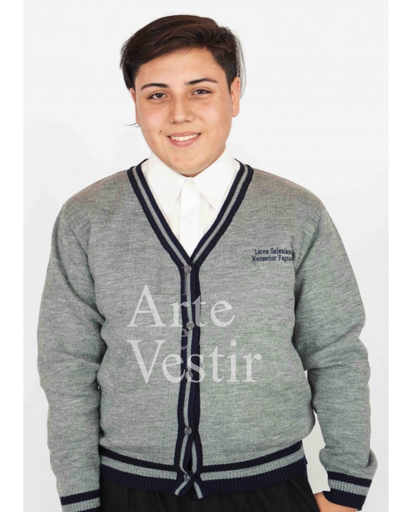 CHALECO GRIS M.FAGNANO PUERTO NATALES