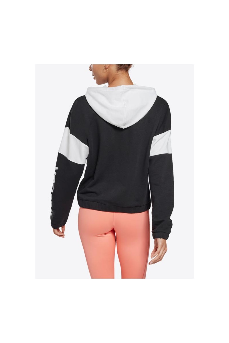 CHAQUETA DEPORTIVA REEBOK MUJER FZIP LINE NEGRO CHAQUETA DEPORTIVA REEBOK MUJER FZIP LINE NEGRO