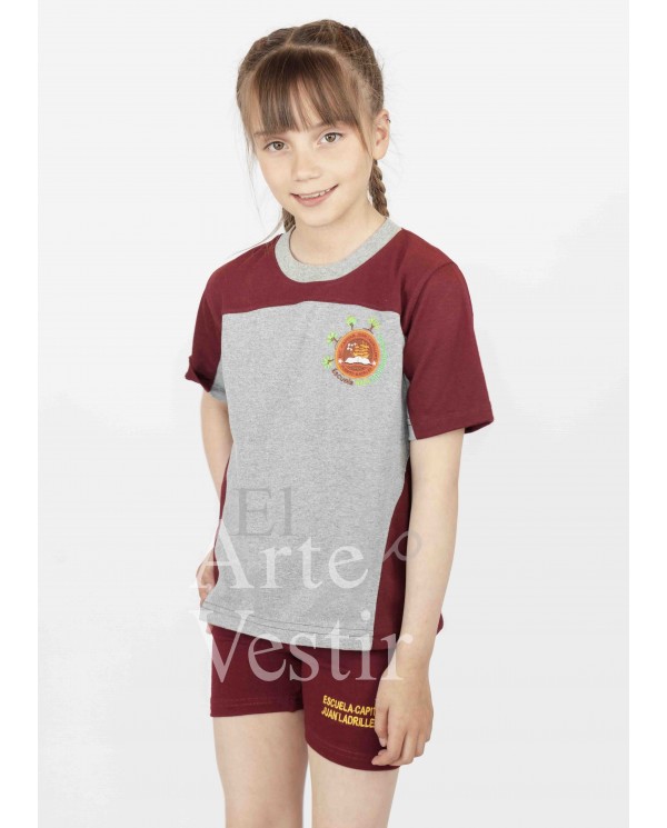POLERA UNISEX MANGA CORTA JUAN LADRILLEROS PTO.NATALES