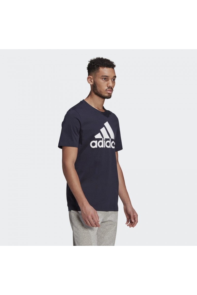 POLERA ADIDAS HOMBRE ESSENTIALS  AZUL POLERA ADIDAS HOMBRE ESSENTIALS  AZUL