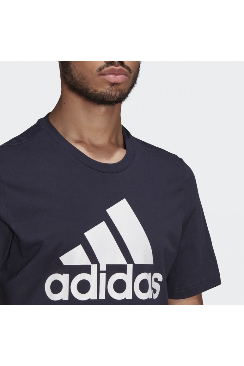 POLERA ADIDAS HOMBRE ESSENTIALS  AZUL POLERA ADIDAS HOMBRE ESSENTIALS  AZUL