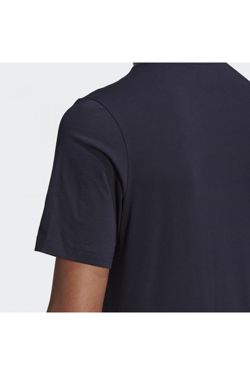 POLERA ADIDAS HOMBRE ESSENTIALS  AZUL POLERA ADIDAS HOMBRE ESSENTIALS  AZUL