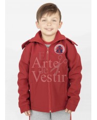 CASACA ROJO MUJER BERNARDO O'HIGGINS NATALES