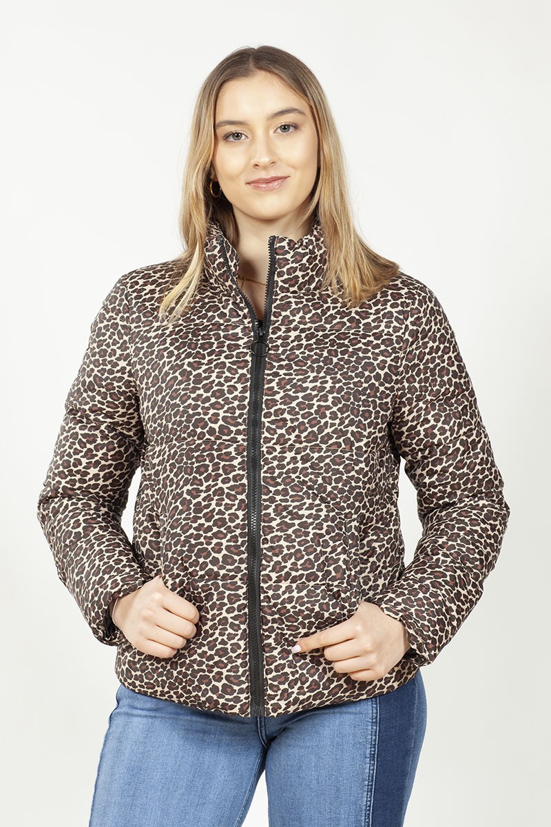 PARKA CANNIBAL MUJER LEOPARDO PARKA CANNIBAL MUJER LEOPARDO