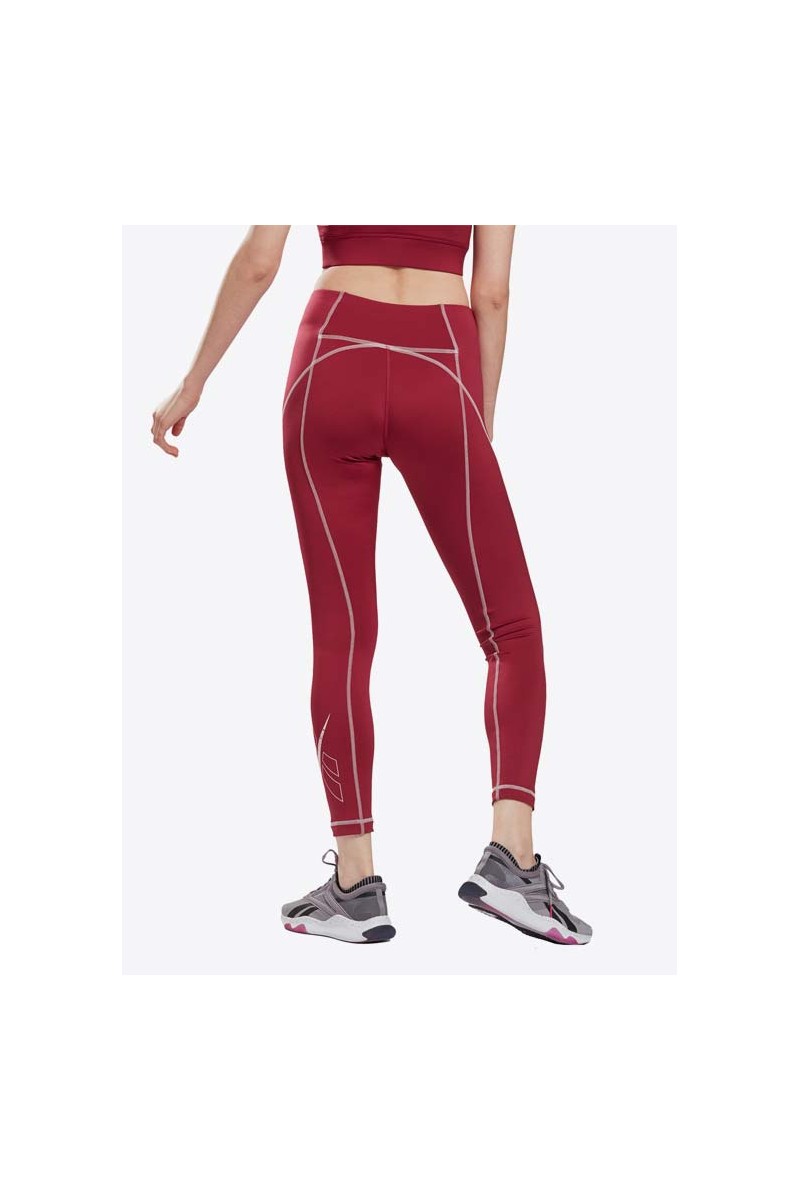 CALZA REEBOK MUJER WOR BIG LOGO BURDEO CALZA REEBOK MUJER WOR BIG LOGO BURDEO