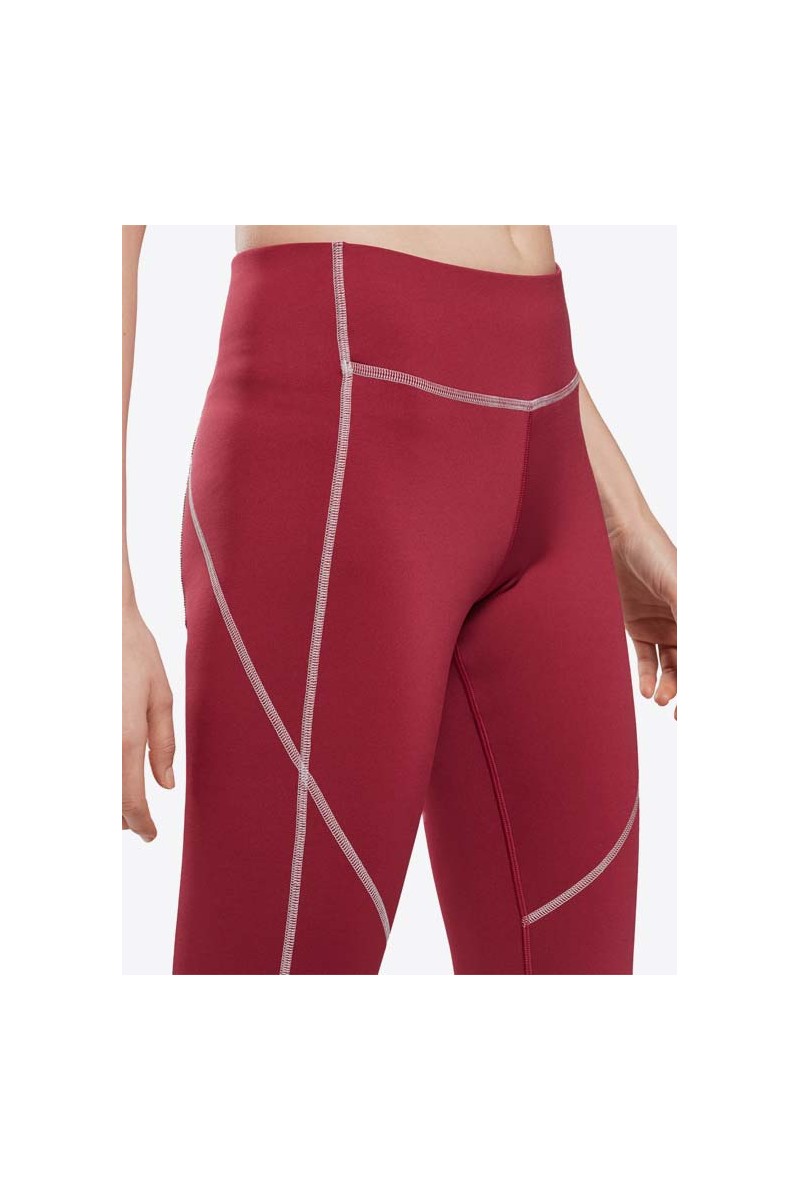 CALZA REEBOK MUJER WOR BIG LOGO BURDEO CALZA REEBOK MUJER WOR BIG LOGO BURDEO
