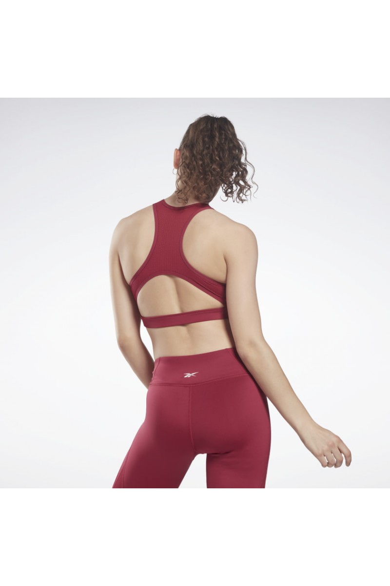 PETO REEBOK MUJER WOR BIG LOGO BURDEO