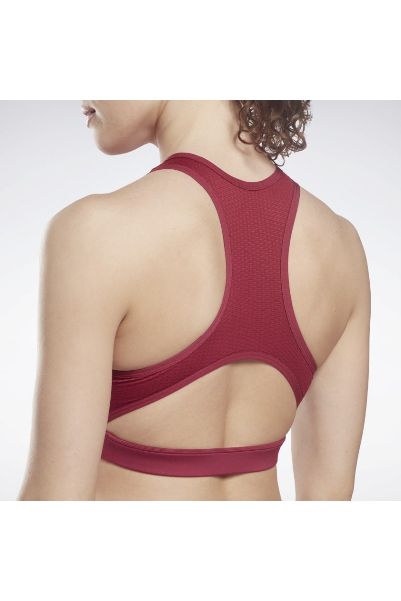 PETO REEBOK MUJER WOR BIG LOGO BURDEO