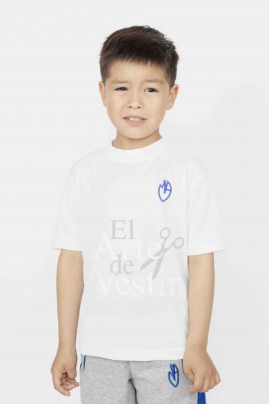 POLERA POLO BLANCA UNISEX MARIA AUXILIADORA PORVENIR