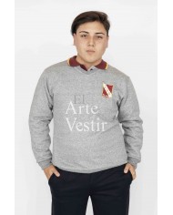 DELANTAL GRIS/ROJO BERNARDO O'HIGGINS NATALES