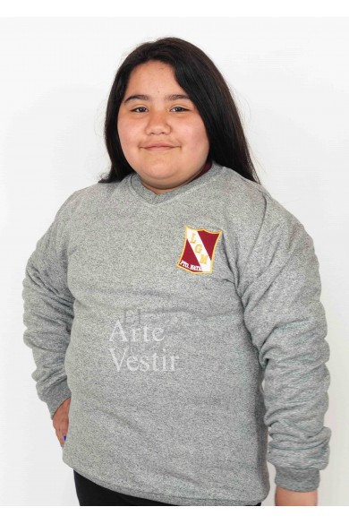 POLERON MUJER MANGA LARGA GABRIELA MISTRAL PUERTO NATALES