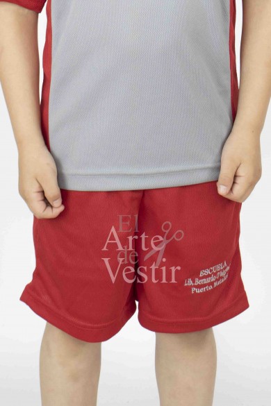 SHORT HOMBRE ROJO BERNARDO O'HIGGINS NATALES