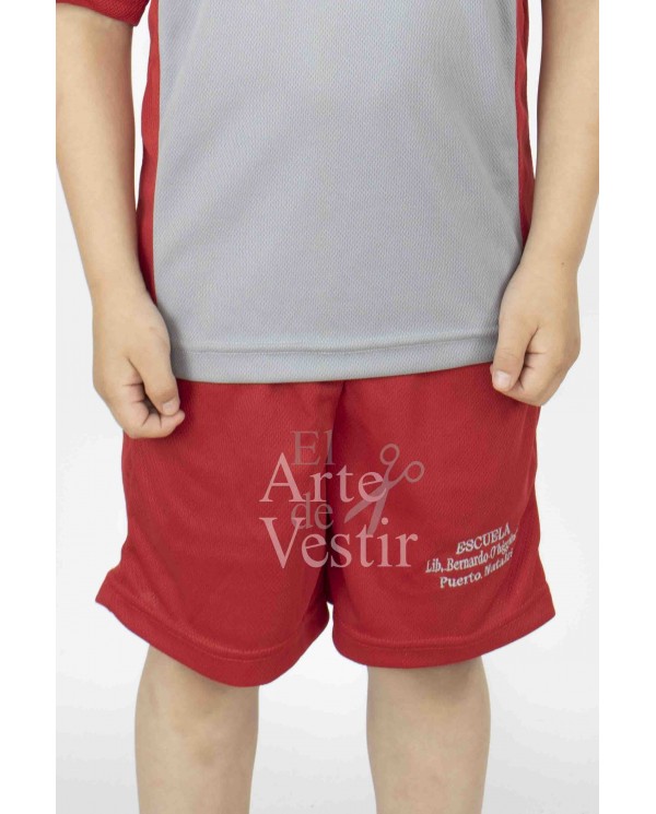 SHORT HOMBRE ROJO BERNARDO O'HIGGINS PTO.NATALES