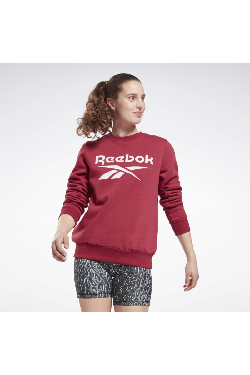 POLERÓN REEBOK MUJER FELEECE CREW BERRY POLERÓN REEBOK MUJER FELEECE CREW BERRY
