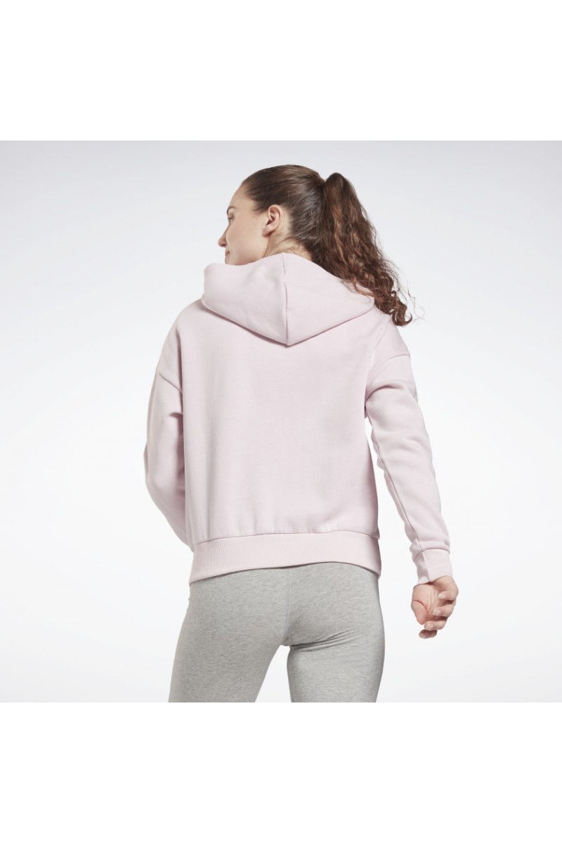 POLERÓN REEBOK MUJER HOOD PIPING ROSA POLERÓN REEBOK MUJER HOOD PIPING ROSA