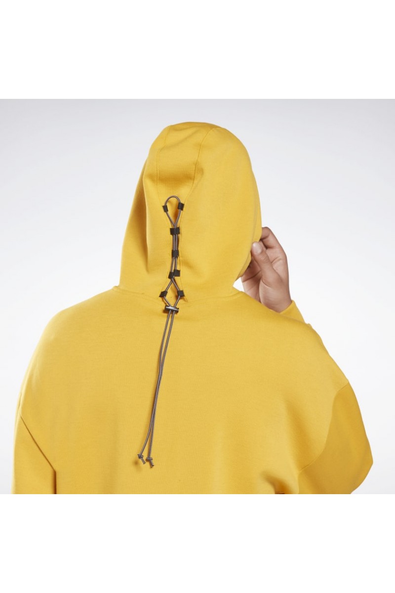 POLERÓN REEBOK HOMBRE HOODED AMARILLO POLERÓN REEBOK HOMBRE HOODED AMARILLO