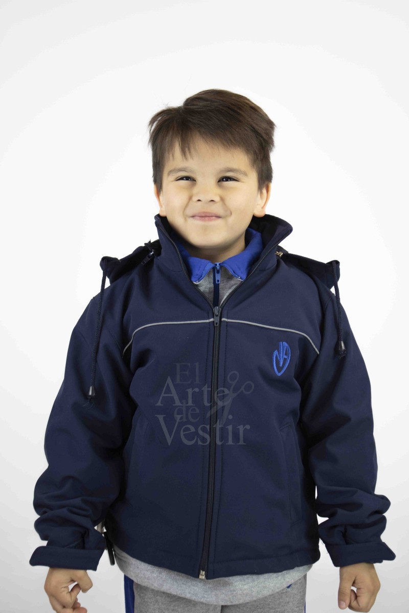 PARKA HOMBRE AZUL MARIA AUXILIADORA PORVENIR