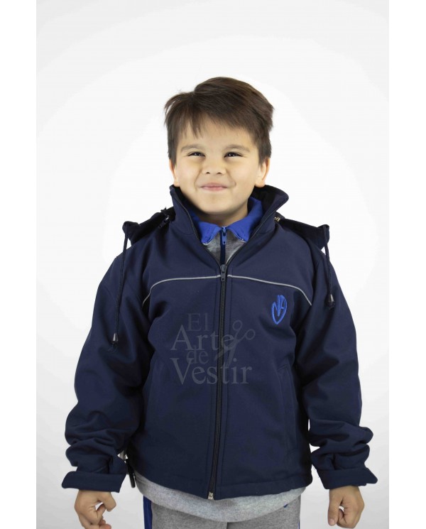 PARKA HOMBRE AZUL MARIA AUXILIADORA PORVENIR