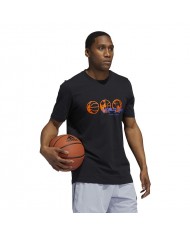 POLERA REEBOK HOMBRE BASKETBALL BLANCO