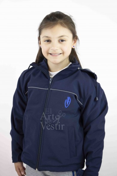 PARKA MUJER AZUL MARIA AUXILIADORA PORVENIR