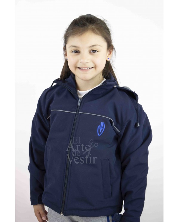 PARKA MUJER AZUL MARIA AUXILIADORA PORVENIR