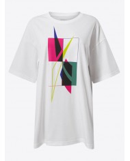 POLERA REEBOK MUJER TIE DYE MYT NEGRO