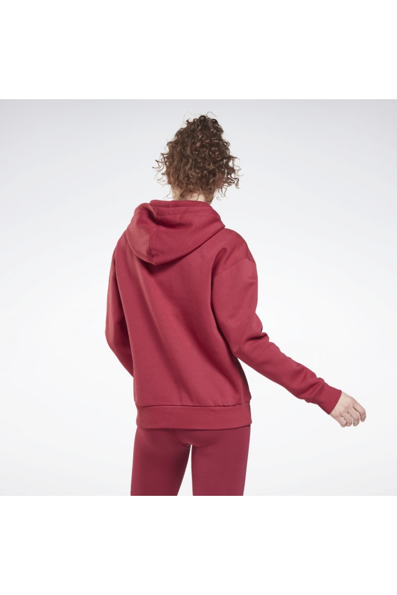 POLERÓN REEBOK MUJER FLEECE HOODY BERRY POLERÓN REEBOK MUJER FLEECE HOODY BERRY