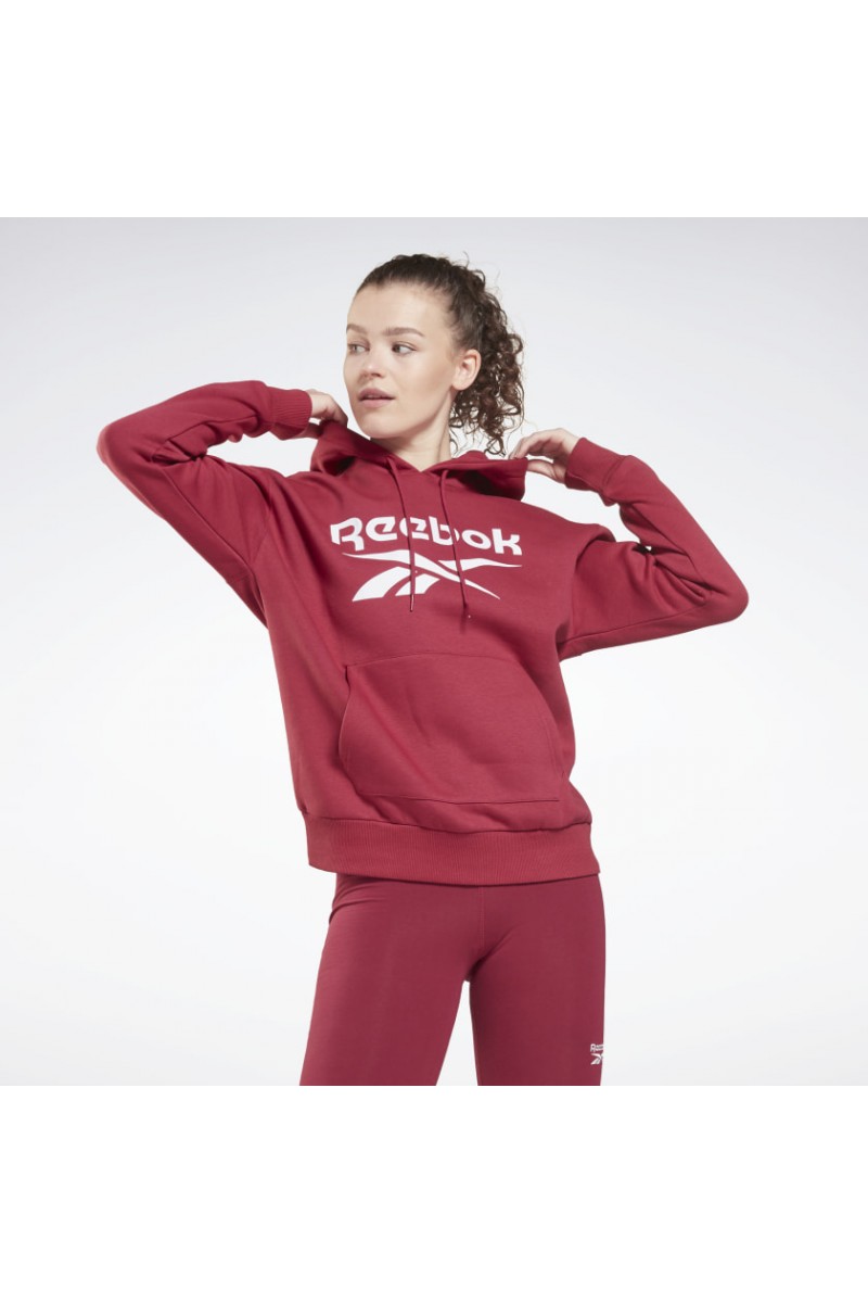 POLERÓN REEBOK MUJER FLEECE HOODY BERRY POLERÓN REEBOK MUJER FLEECE HOODY BERRY
