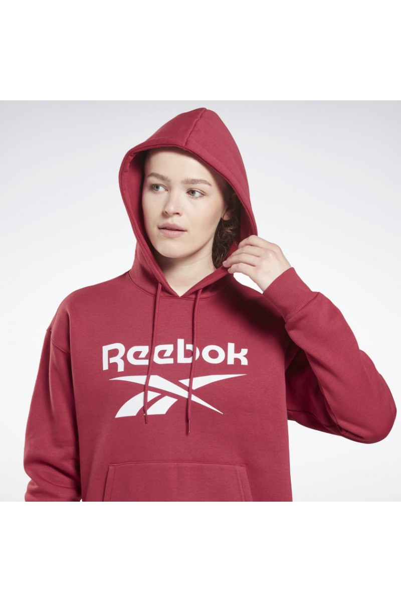 POLERÓN REEBOK MUJER FLEECE HOODY BERRY POLERÓN REEBOK MUJER FLEECE HOODY BERRY