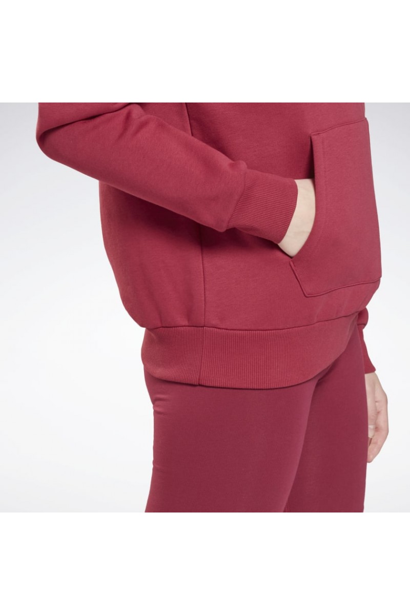 POLERÓN REEBOK MUJER FLEECE HOODY BERRY POLERÓN REEBOK MUJER FLEECE HOODY BERRY