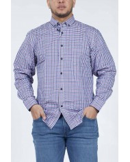 CAMISA MONTESOLA HOMBRE MUSTAFA FLOWER SLIM BLANCA