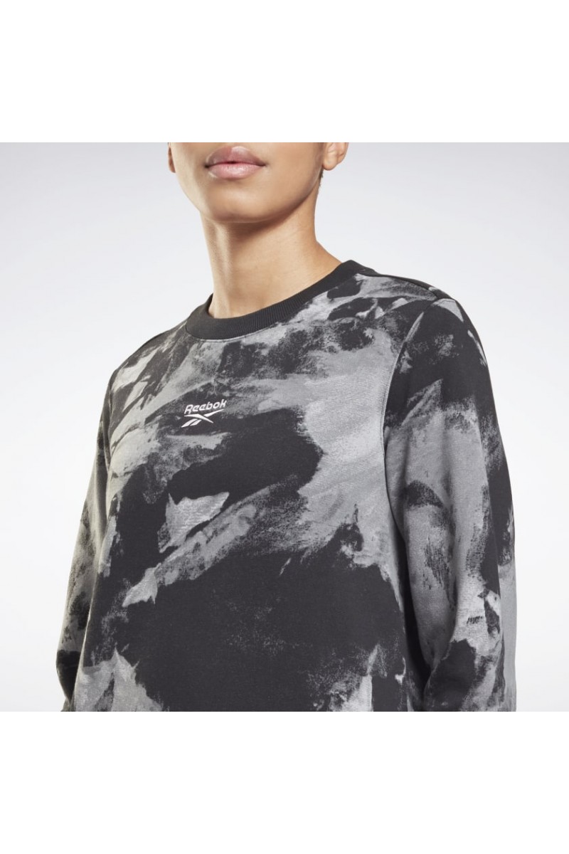 POLERÓN REEBOK MUJER TIE DYE MYT NEGRO POLERÓN REEBOK MUJER TIE DYE MYT NEGRO