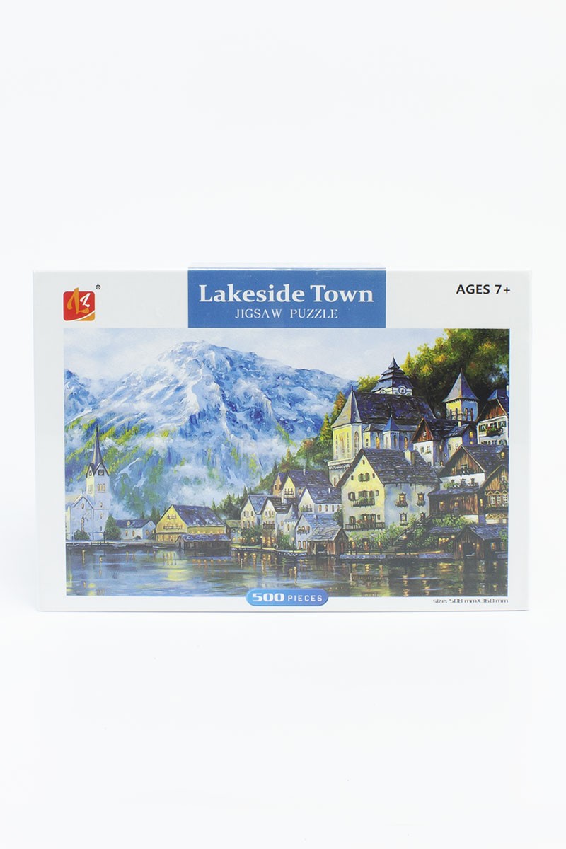 PUZZLE LAKESIDE TOWN 500 PZ PUZZLE LAKESIDE TOWN 500 PZ