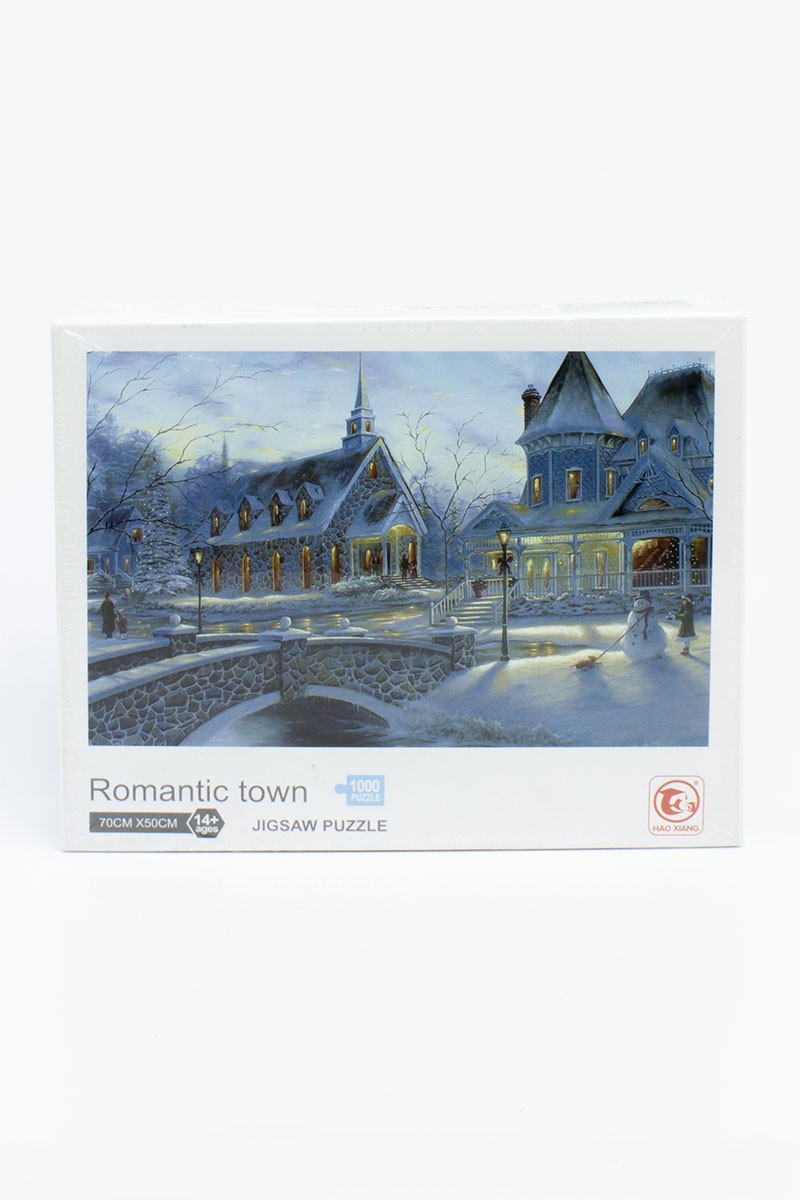 PUZZLE ROMANTIC TOWN 1000PZ PUZZLE ROMANTIC TOWN 1000PZ