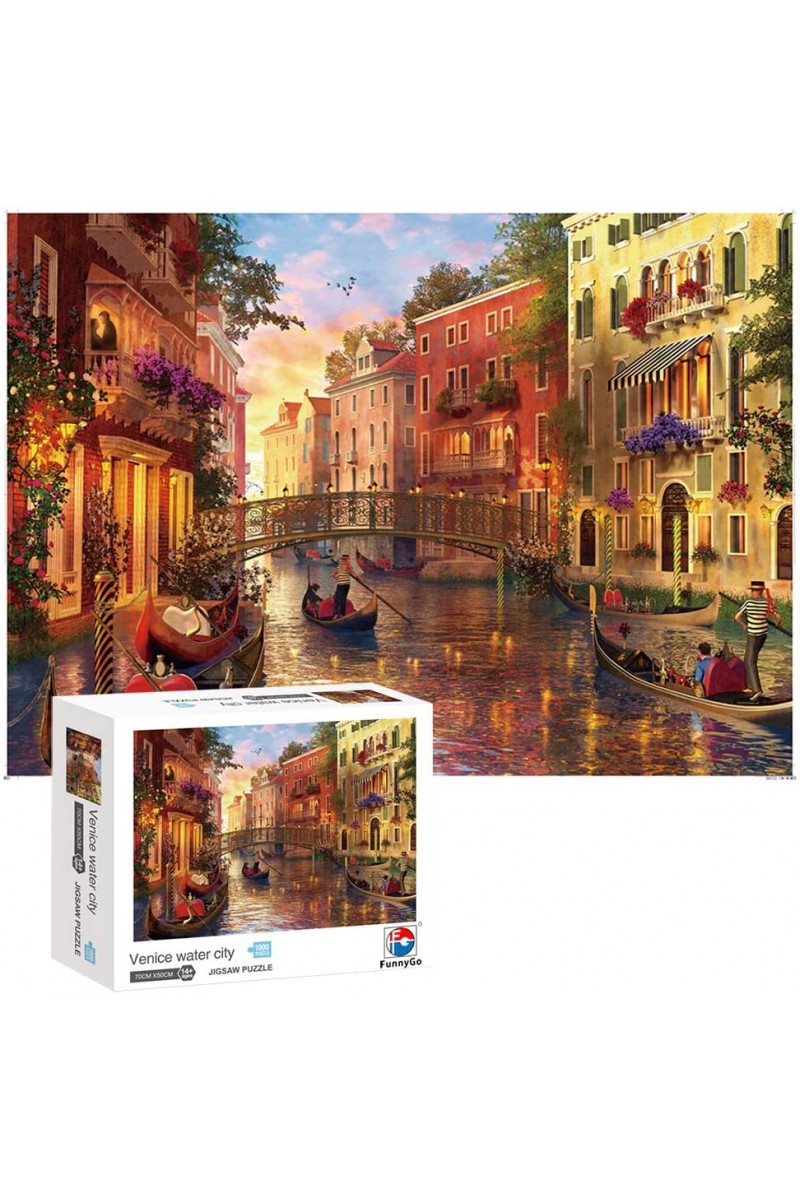 PUZZLE VENICE WATER CITY 1000PZ PUZZLE VENICE WATER CITY 1000PZ