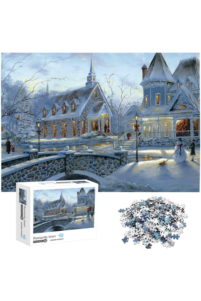 PUZZLE ROMANTIC TOWN 1000PZ PUZZLE ROMANTIC TOWN 1000PZ