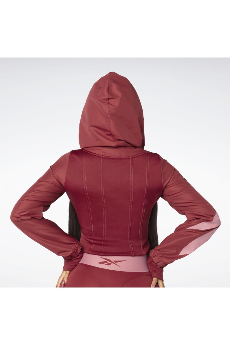 POLERÓN REEBOK MUJER CARDI B CORSET ROJO POLERÓN REEBOK MUJER CARDI B CORSET ROJO