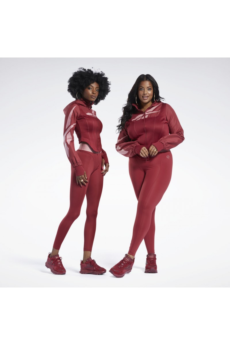 POLERÓN REEBOK MUJER CARDI B CORSET ROJO POLERÓN REEBOK MUJER CARDI B CORSET ROJO