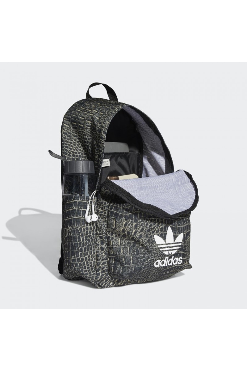 MOCHILA ADIDAS ESTAMPADO NEGRO