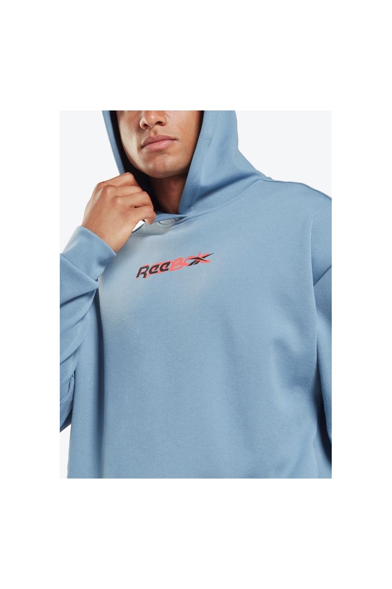POLERÓN REEBOK HOMBRE HOODED SEAT CELESTE POLERÓN REEBOK HOMBRE HOODED SEAT CELESTE